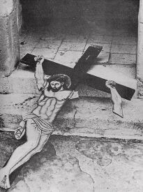 Cypriot church desecrated by Turks, 1974