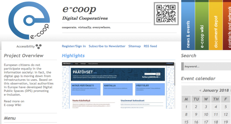 E-COOP / Digital Cooperatives