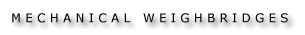 Mechanical Weighbridges